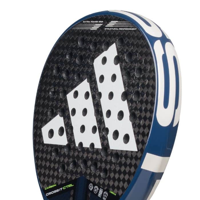 Detalle de la Pala Adidas Cross It Carbon Control