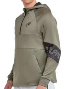Sudadera Bullpadel Gumala Verde de Hombre