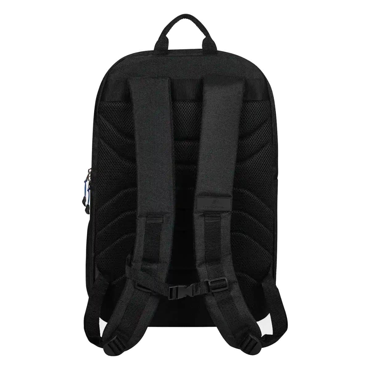 Detalle de la Mochila Vertex de Bullpadel en color negro 2026