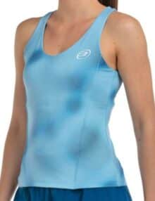 Camiseta Bullpadel Dan Azul Claro Mujer