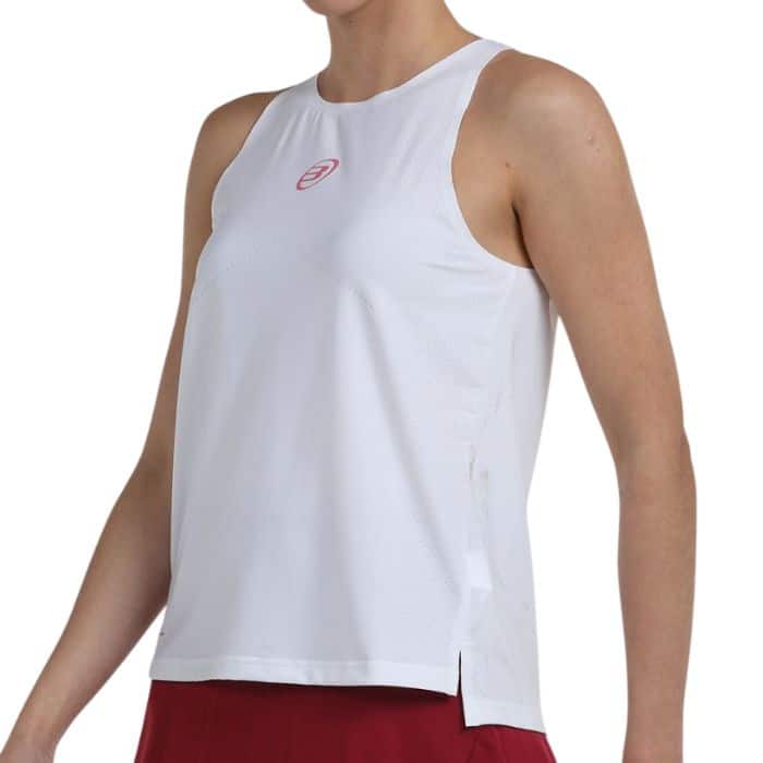 Camiseta Bullpadel Etico Blanco Mujer