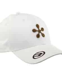 Gorra Bullpadel Premier padel Blanca unisex