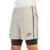 Perfil Short Bullpadel Barde Premier Padel para hombre Piedra