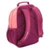 Parte trasera de la Mochila Bullpadel Performance Ciruela