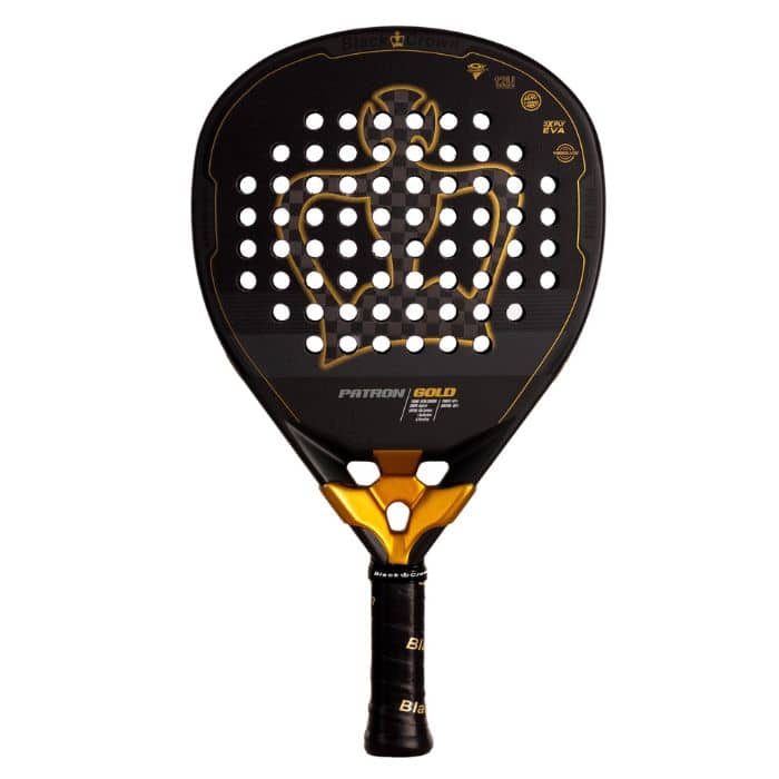 Pala de pádel Black Crown Patron Gold