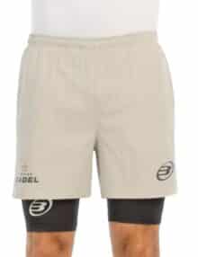 Short Bullpadel Barde para hombre Piedra