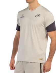 Perfil Camiseta Bullpadel Brial Premier Padel Piedra para hombre