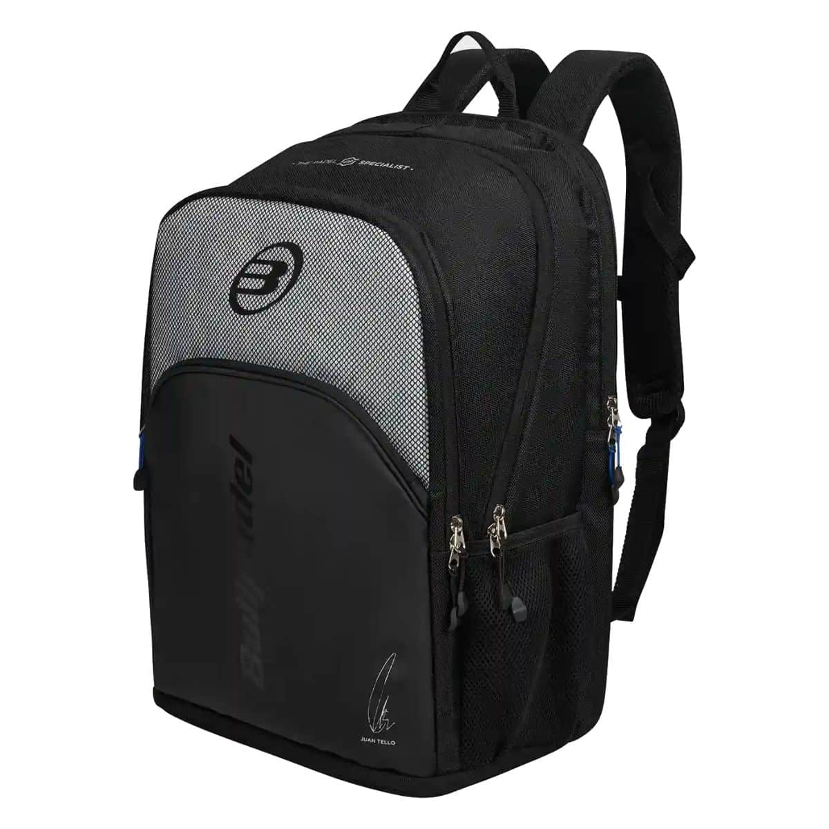 Perfil de la Mochila Vertex de Bullpadel en color negro 2026