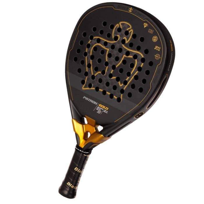 Perfil Pala de pádel Black Crown Patron Gold