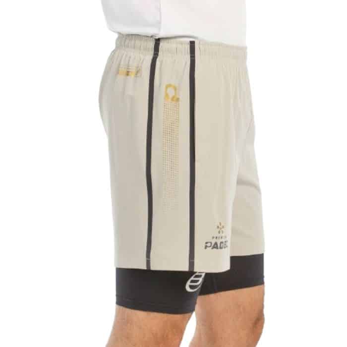 Lateral Short Bullpadel Barde Premier Padel para hombre Piedra
