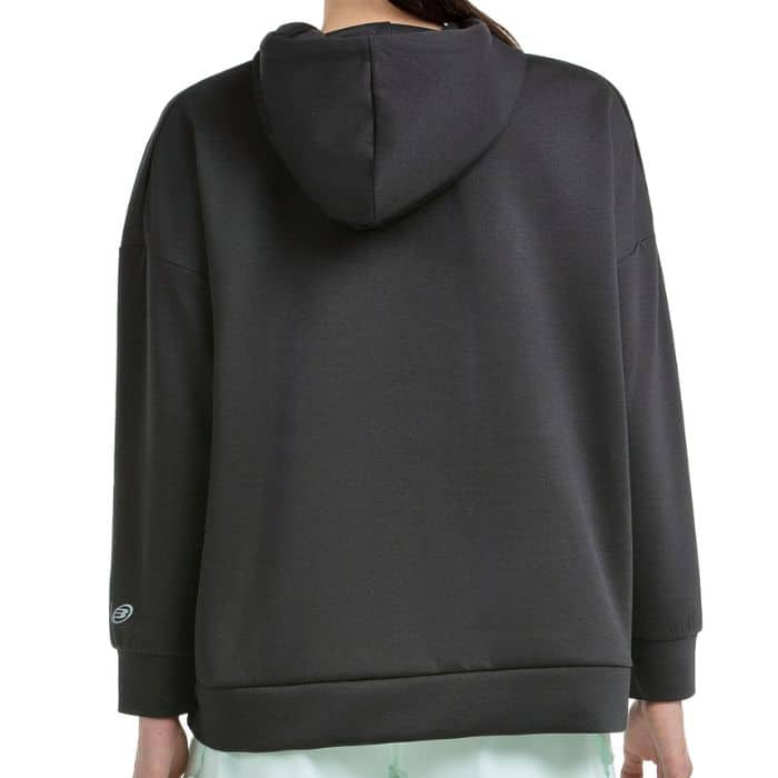 Sudadera Bullpadel Silba Negra Woman