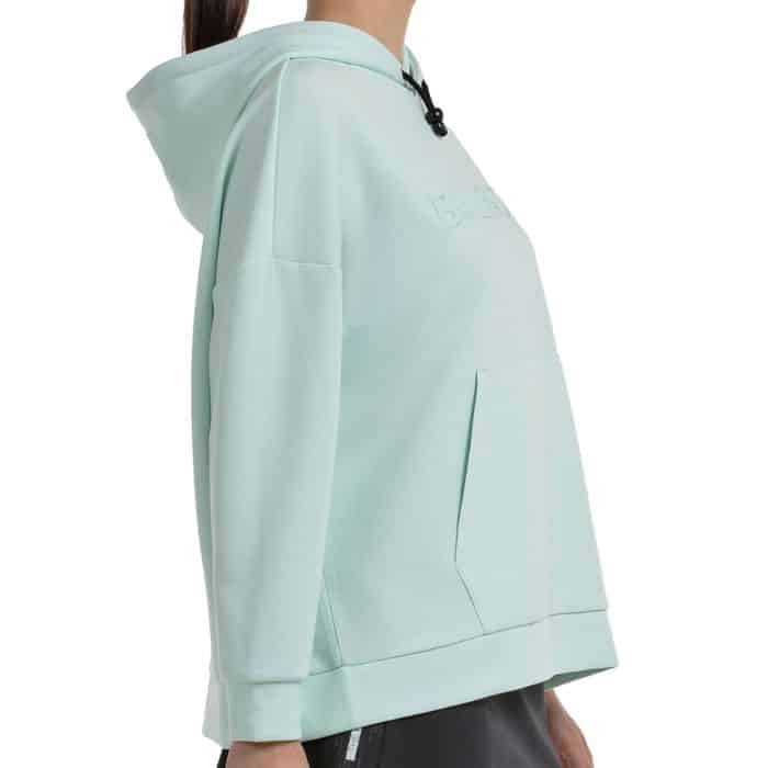 Sudadera Bullpadel Silba Verde Agua W