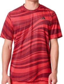 Camiseta Adidas Club Graph en color rojo