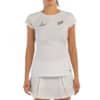 Camiseta de Bullpadel Afore en color blanco premier padel