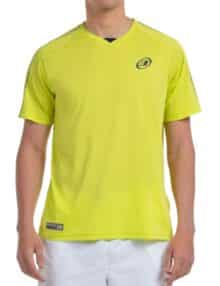 Camiseta Bullpadel Badan Amarillo de hombre
