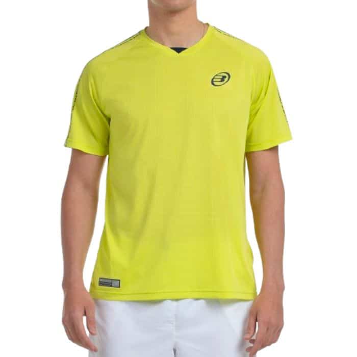 Camiseta Bullpadel Badan Amarillo de hombre