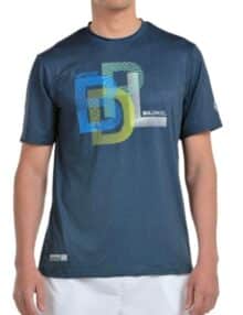 Bullpadel camiseta para hombre Bebas Azul