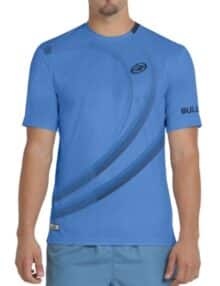 Camiseta azul Beque de Bullpadel hombre