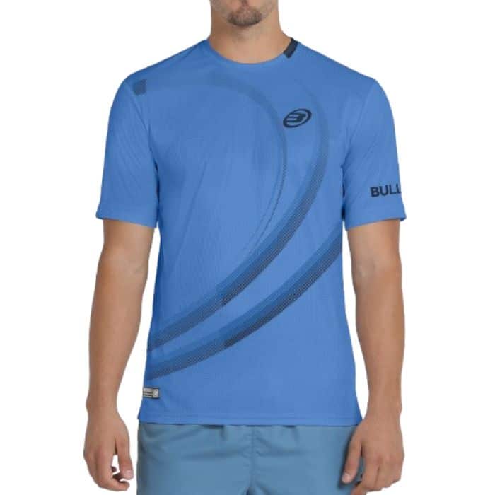 Camiseta azul Beque de Bullpadel hombre
