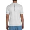 Detalle Camiseta Beque de Bullpadel color blanco hombre