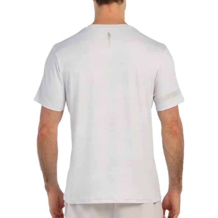 Camiseta de Bullpadel Bizme para hombre color blanco