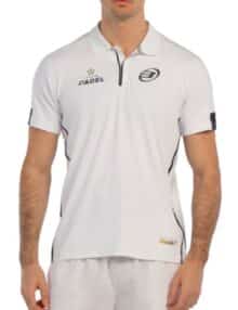 Polo Bogue de Bullpadel en color blanco