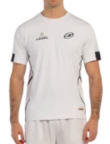 Camiseta Borni de Bullpadel en color blanco hombre