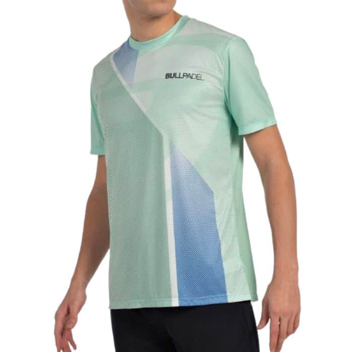 Camiseta Bullpadel Brumo en color verde para hombre