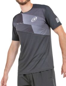 Camiseta entrenamiento Bullpadel Di Nenno negra