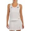 Camiseta de Bullpadel para mujer Acora en color blanco