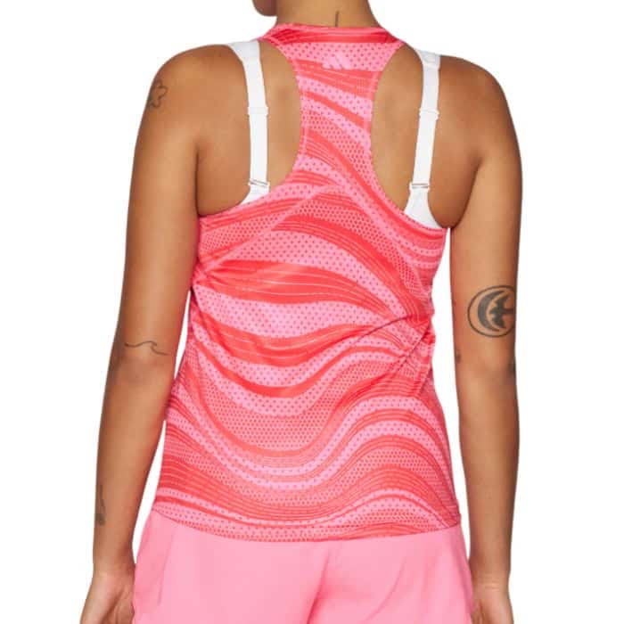 Camiseta tirantes Adidas Club Graph Tank Mujer en color rosa