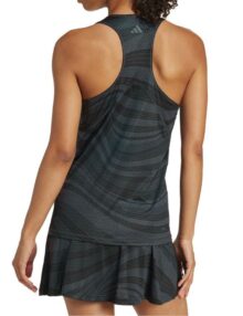 Camiseta Tirantes Club Graph Tank de Adidas para mujer color negro
