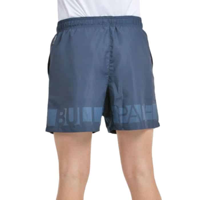 Detalle Pantalón corto Bullpadel Bagre Azul para hombre