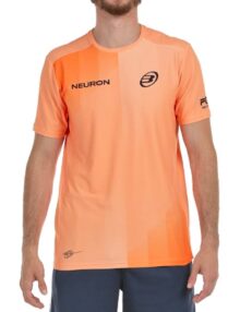 Camiseta Chingotto en papaya de Bullpadel