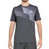 Camiseta entrenamiento de Di Nenno negra de Bullpadel