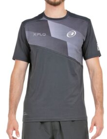 Camiseta entrenamiento de Di Nenno negra de Bullpadel