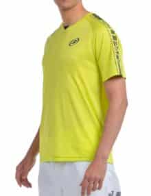 Perfil Camiseta Bullpadel Badan Amarillo de hombre