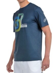 Bullpadel perfil camiseta para hombre Bebas Azul