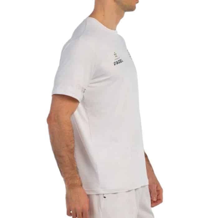 Lateral de la camiseta de Bullpadel Bizme