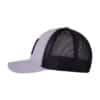 Lateral de la Gorra Bullpadel Gris 2025