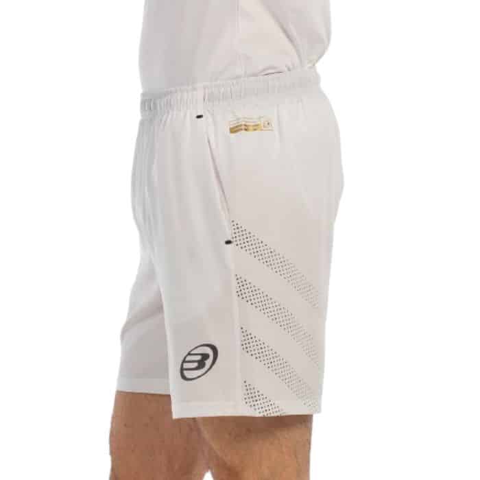 Lateral Pantalón de hombre Brozo Blanco Premier padel