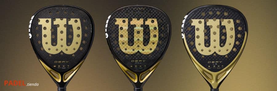 Colección de Palas Wilson Defy 2025