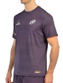 Perfil de la Camiseta de Bullpadel Bizme en color negro