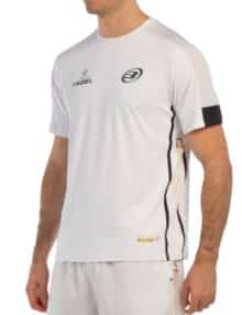 Perfil Camiseta Borni de Bullpadel en color blanco hombre