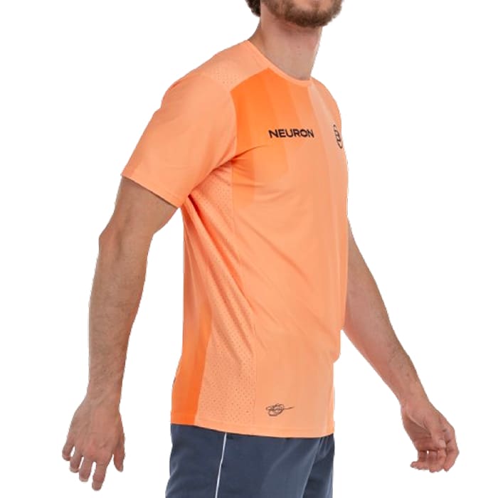 Camiseta Chingotto color papaya - Colección Bullpadel