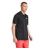 Perfil del Polo Adidas Club Negro para hombre