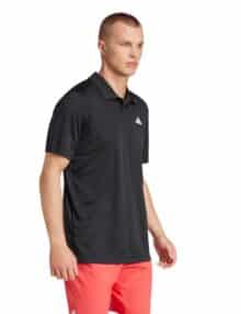 Perfil del Polo Adidas Club Negro para hombre