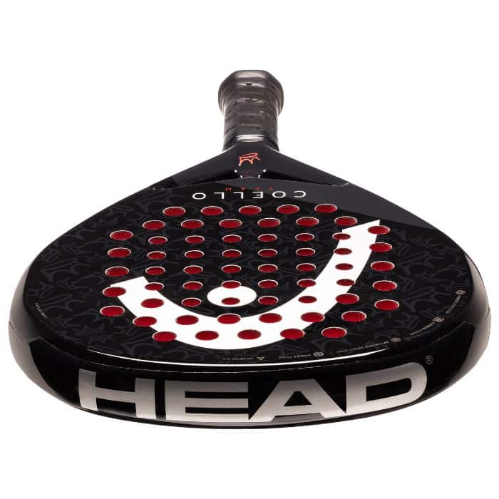 Plano de la Pala HEAD de pádel Coello Team
