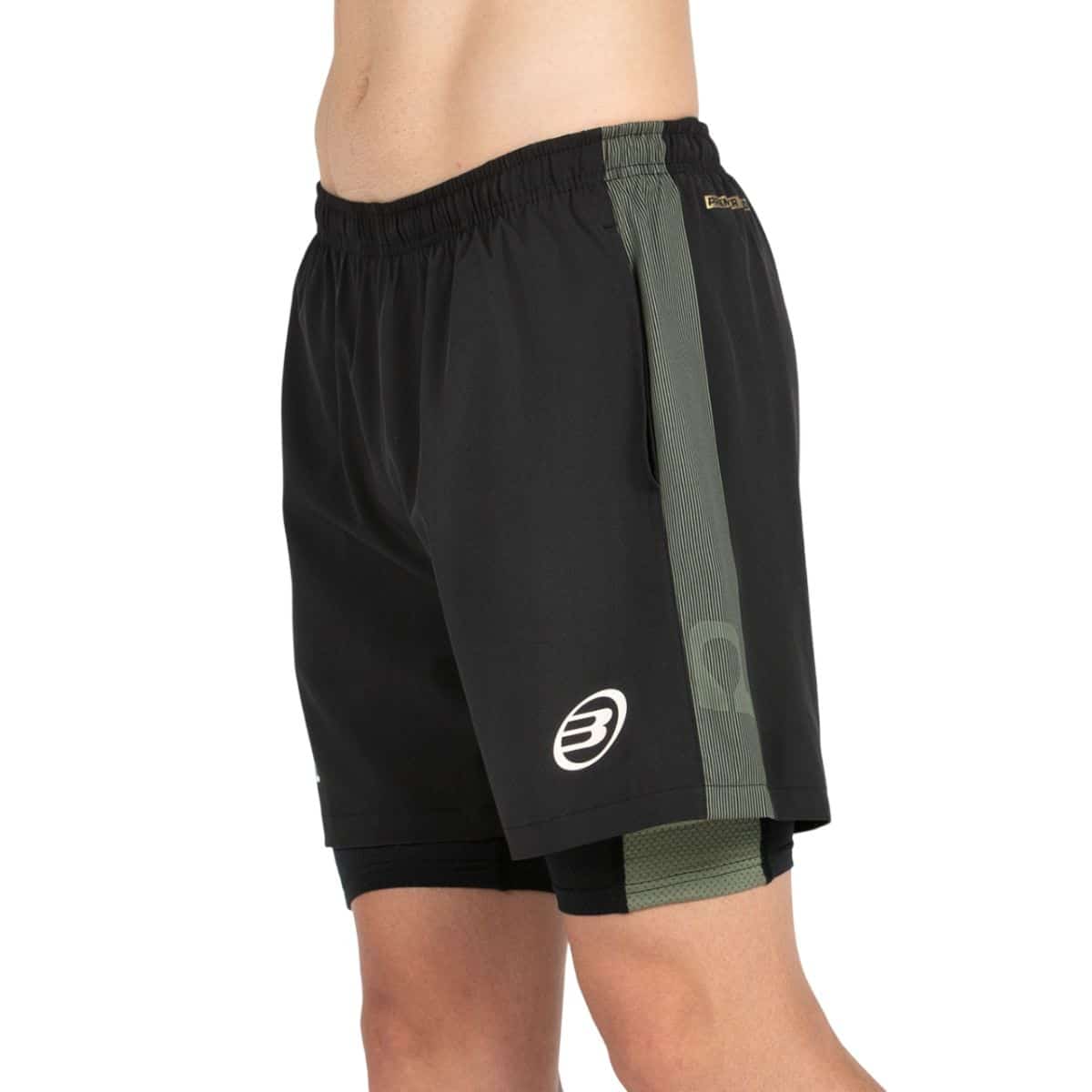 Short Bullpadel Pingu Negro Premier Padel 2026