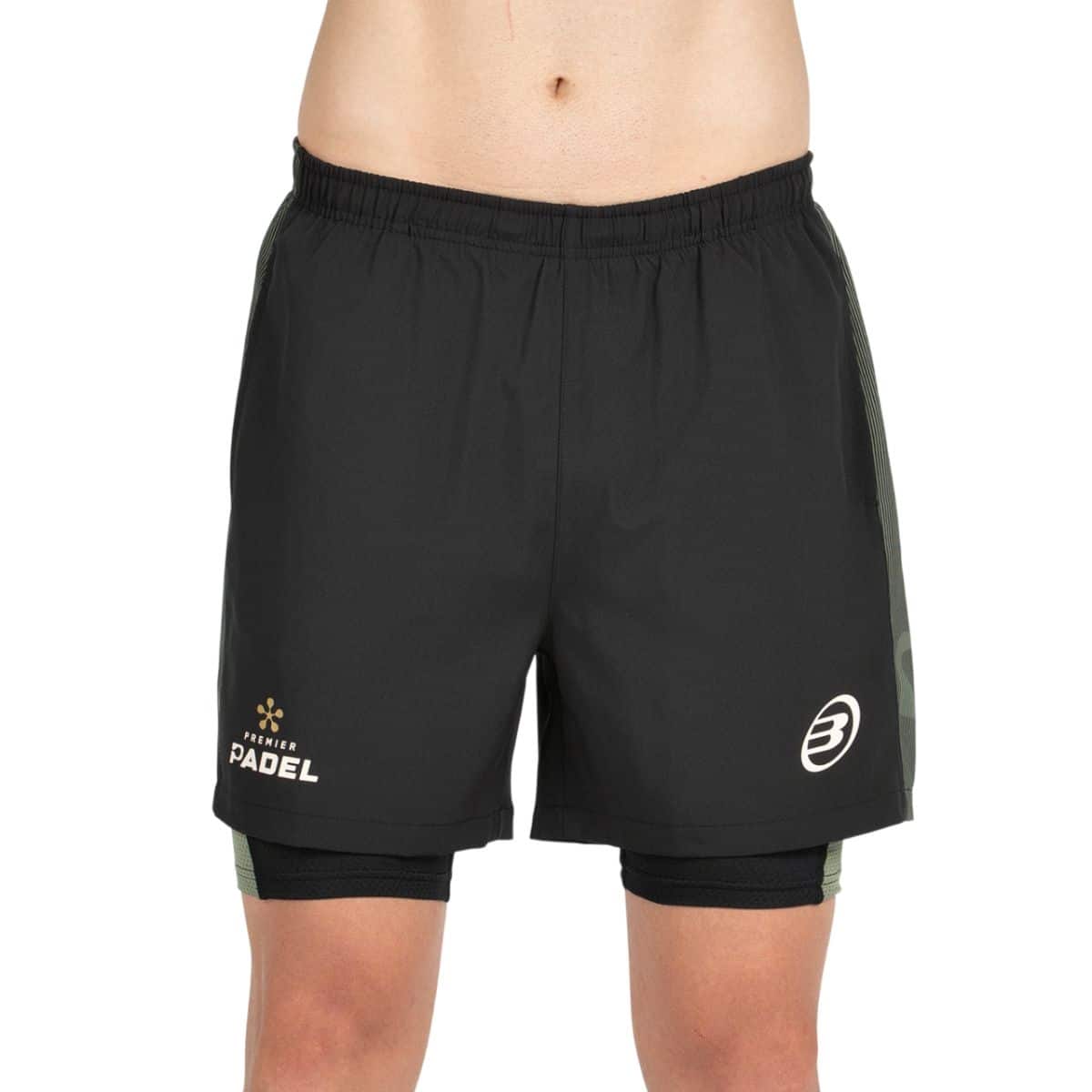 Short Bullpadel Pingu Negro Premier Padel